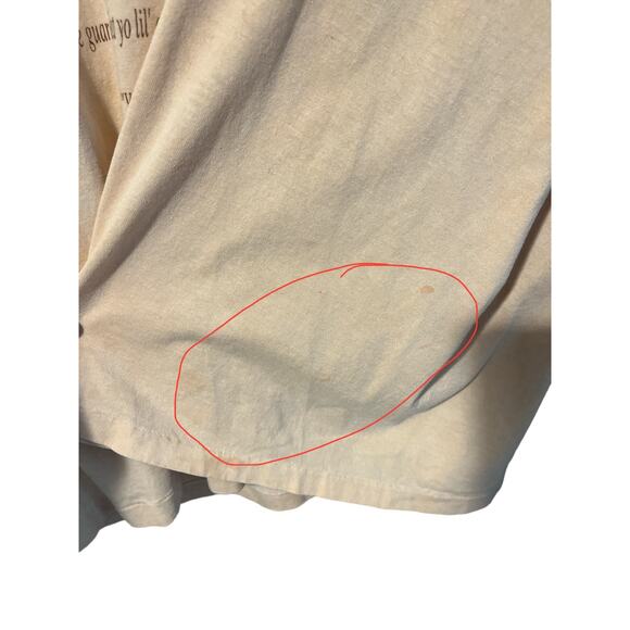 Vintage Georgia Red Clay Crewneck T-Shirt Hanes Heavyweight XL - Picture 6 of 7